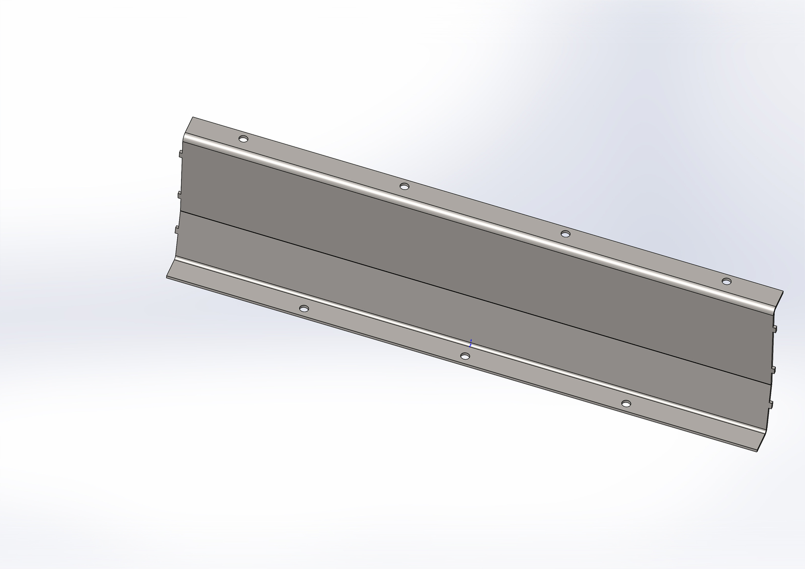 Slide beam scross ext. f/600x350mm Slide